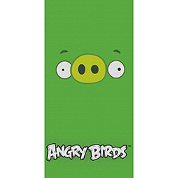 Toalha de Rosto Camesa Angry Birds 40x80cm Verde é bom? Vale a pena?