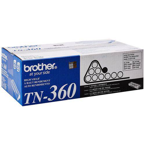 Toner Brother TN360 Preto DCP7040 DCP7030 HL2140 HL2170W é bom? Vale a pena?