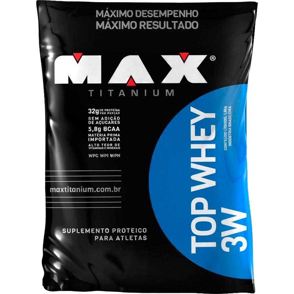 Top Whey 3w Refil Vitamina de Frutas 1,8 Kg - Max Titanium é bom? Vale a pena?