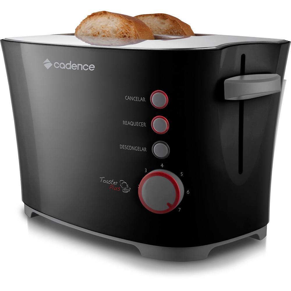 Torradeira Cadence Toaster Plus TOR105 6 Níveis de Temperatura 850W Preta é bom? Vale a pena?