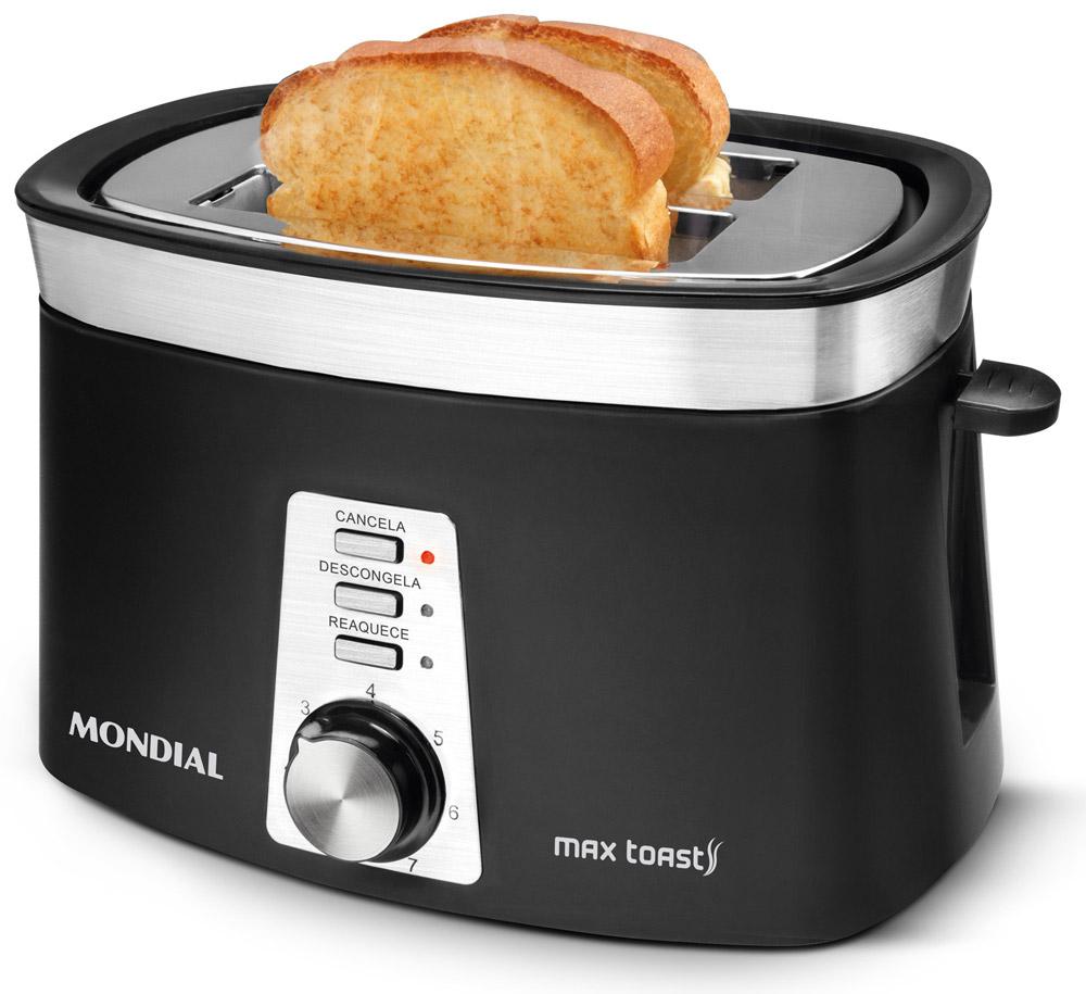 Tostador de Pães Mondial Max Toast T-04 - Preto é bom? Vale a pena?