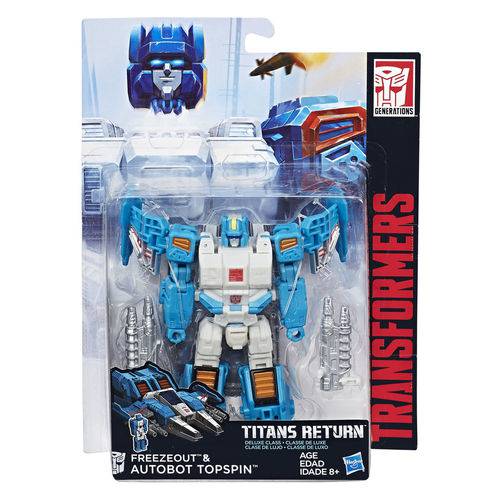 Transformers Generations Freezeout & Autobot Topspin Hasbro é bom? Vale a pena?