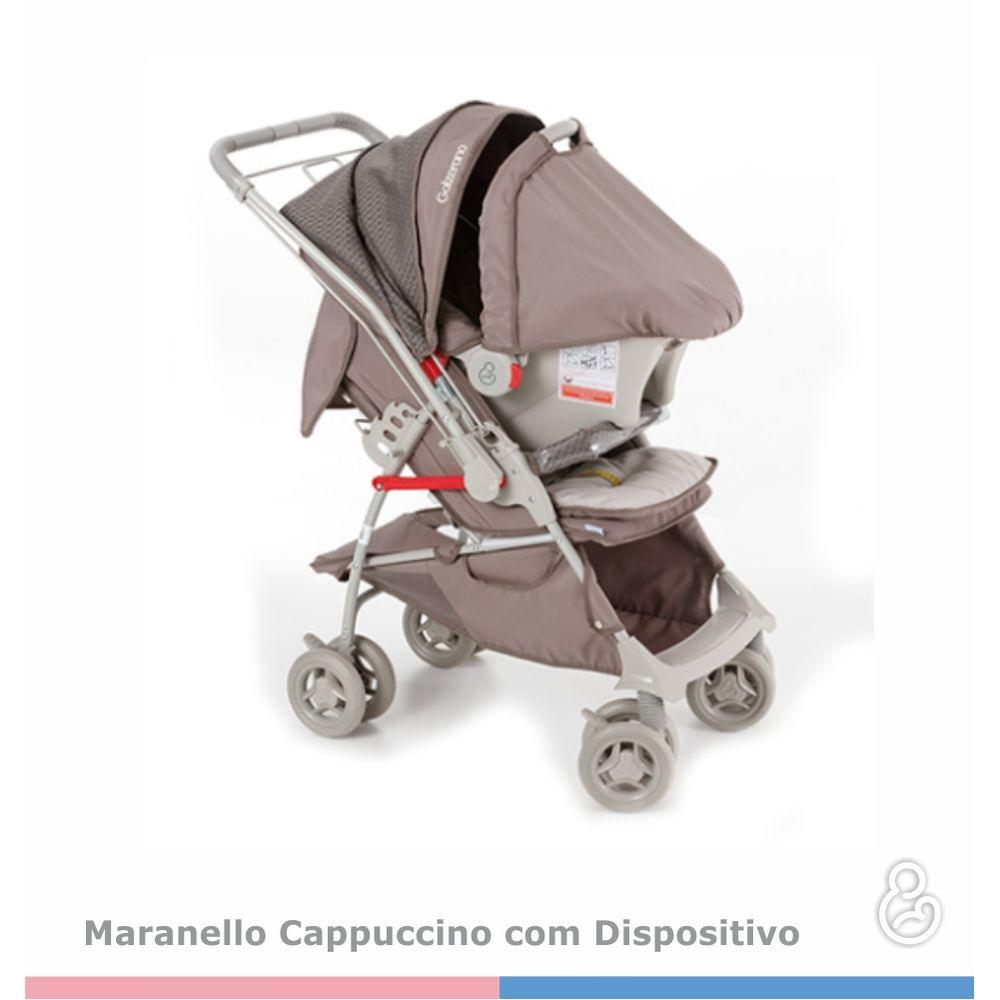 Travel System Carrinho E Bebê Conforto Maranello Cappuccino Galzerano é bom? Vale a pena?