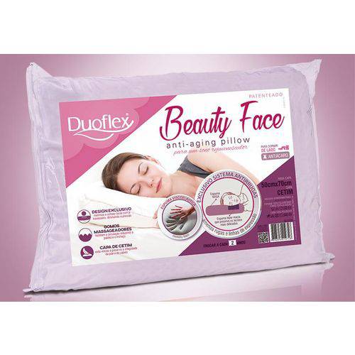 Travesseiro Beauty Face Pillow - Duoflex - 50 X 70 Cm é bom? Vale a pena?
