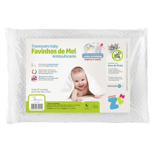 Travesseiro Favinhos Baby Antissufocante Lavável 30x40 Cm é bom? Vale a pena?