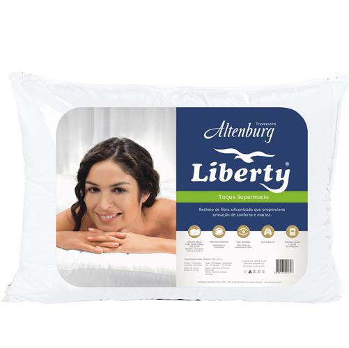 Travesseiro Fibra Siliconizada Anti Alérgico Liberty - Percal 180 fios - Altenburg é bom? Vale a pena?