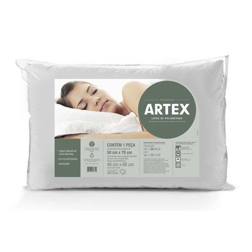 Travesseiro Látex Básico Artex - Standard - Branco é bom? Vale a pena?