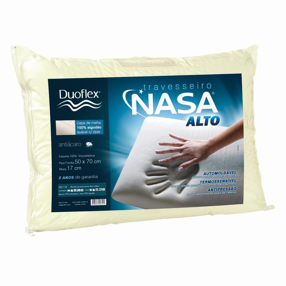 Travesseiro Nasa Astronauta 17 Cm De Altura - Duoflex-Branco é bom? Vale a pena?