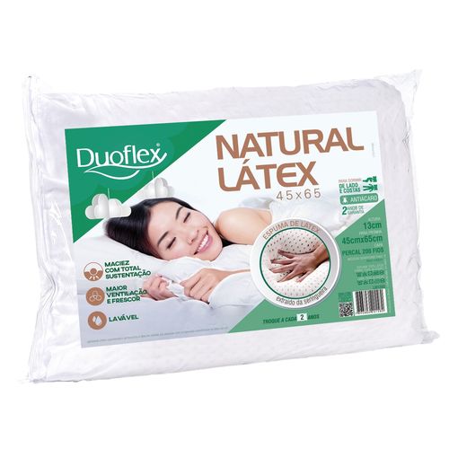 Travesseiro Natural Látex 45x65cm - Duoflex é bom? Vale a pena?