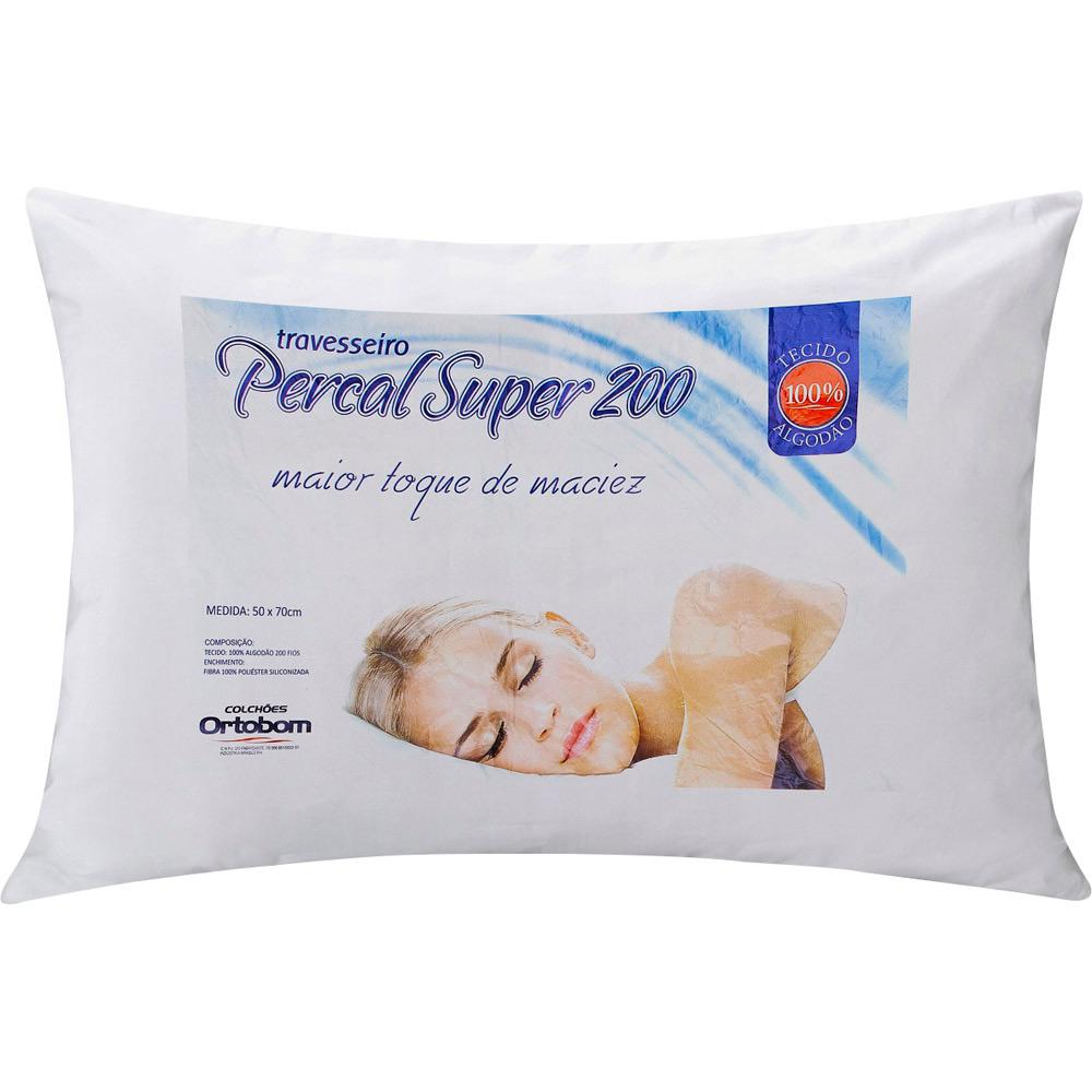 Travesseiro Percal Super 200 Fios - Ortobom é bom? Vale a pena?