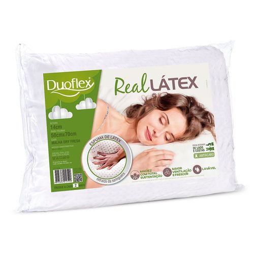 Travesseiro Real Látex 50x70cm - Duoflex é bom? Vale a pena?