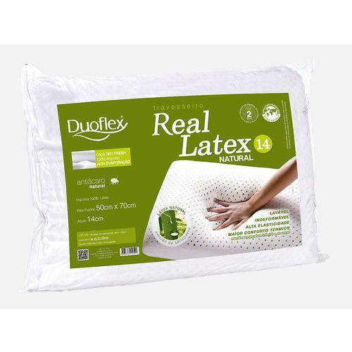 Travesseiro Real Látex 50x70x14 - Duoflex é bom? Vale a pena?
