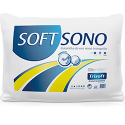 Travesseiro Sono Soft Hipoalérgico Trisoft 50x70 Fibras Extra Macias 100% Polipropileno Branco é bom? Vale a pena?