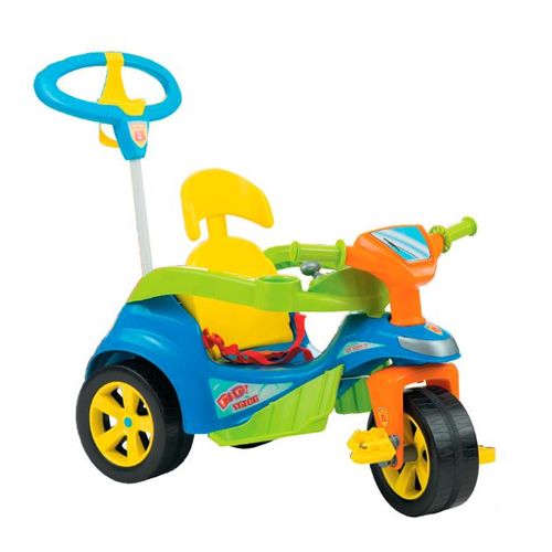 Triciclo Baby Trike Evolution Pedal C/ Empurrador Azul Biemme é bom? Vale a pena?