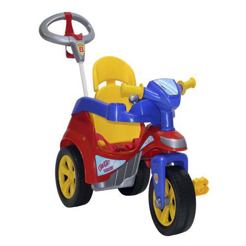 Triciclo Baby Trike Evolution Pedal C/ Empurrador Vermelho Biemme é bom? Vale a pena?