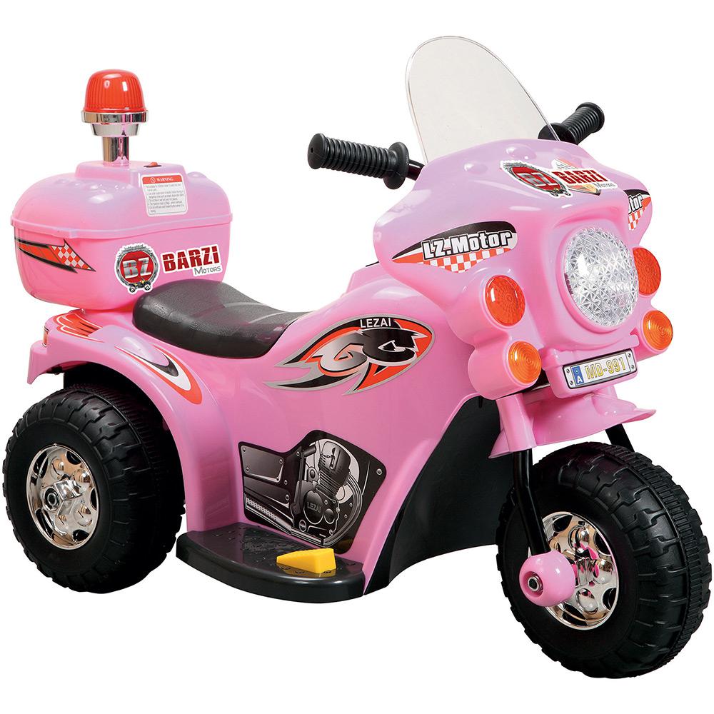 Triciclo Elétrico Infantil Bz Cycle Rosa 6V - Barzi Motors é bom? Vale a pena?