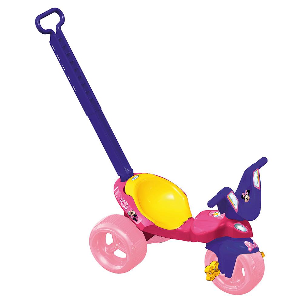 Triciclo Infantil com Empurrador Minnie - Xalingo é bom? Vale a pena?