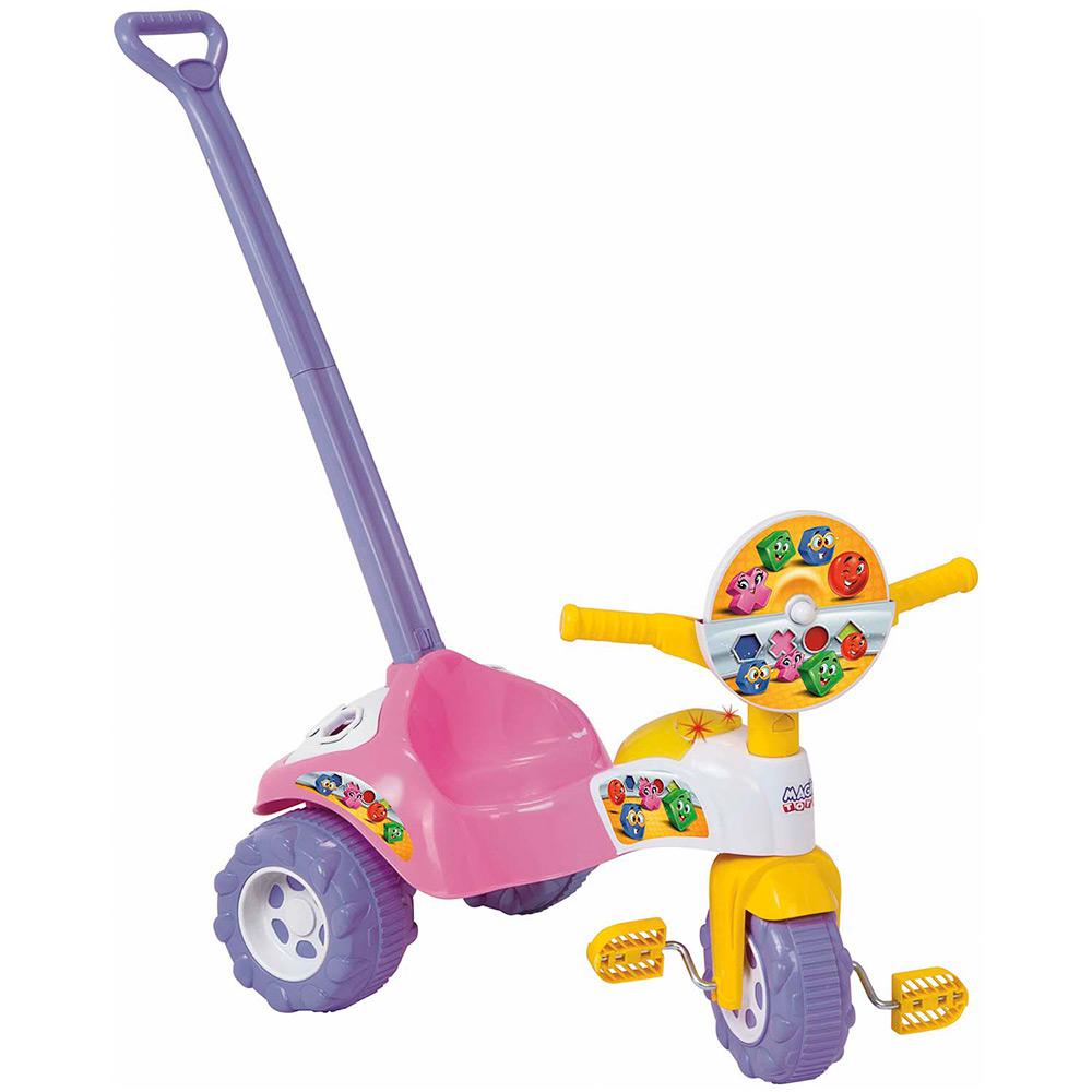 Triciclo Infantil Tico Tico Formas Rosa com Som - Magic Toys é bom? Vale a pena?