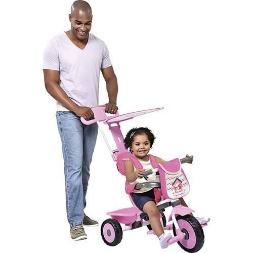 Triciclo Passeio Soft Brinquedos Bandeirante Rosa é bom? Vale a pena?