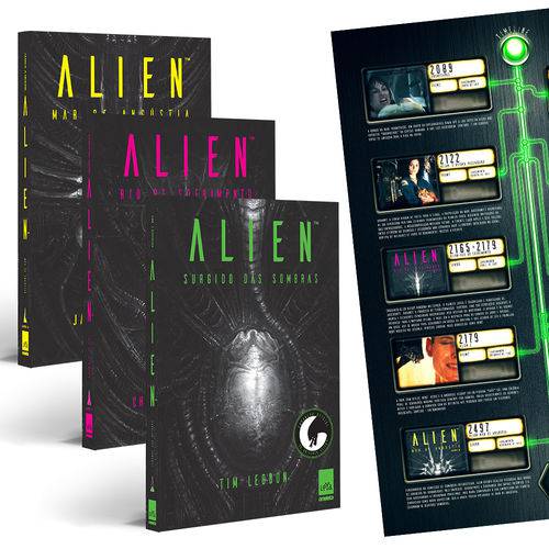 Trilogia Alien + Pôster - 1ª Ed. é bom? Vale a pena?