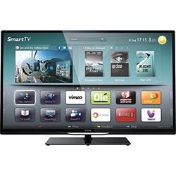 TV 39 LED Full HD C/ Smart TV, 3 HDMI, 2 USB, 360Hz, Wi-Fi - 39PFL4508 - Philips é bom? Vale a pena?