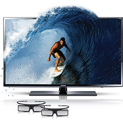 TV 3D LED 46" Samsung UN46EH6030 Full HD - 2 HDMI USB 240Hz 2 Óculos 3D é bom? Vale a pena?