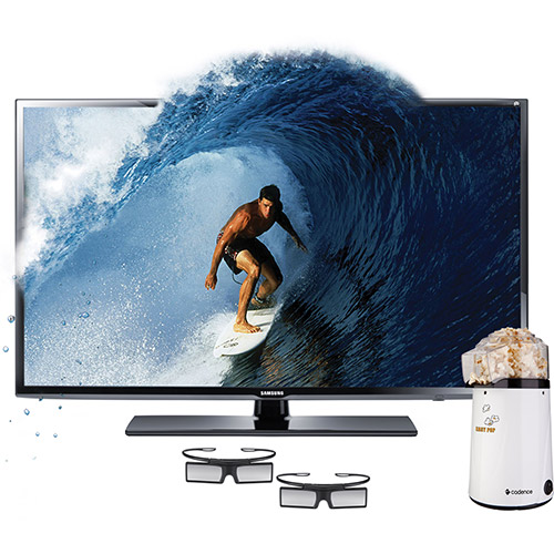 TV 3D LED 55" Samsung UN55EH6030 Full HD - 2 HDMI USB 240Hz 2 Óculos 3D Grátis Pipoqueira 127V é bom? Vale a pena?