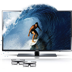 TV 3D LED 55" Samsung UN55EH6030 Full HD - 2 HDMI USB 240Hz 2 Óculos 3D é bom? Vale a pena?