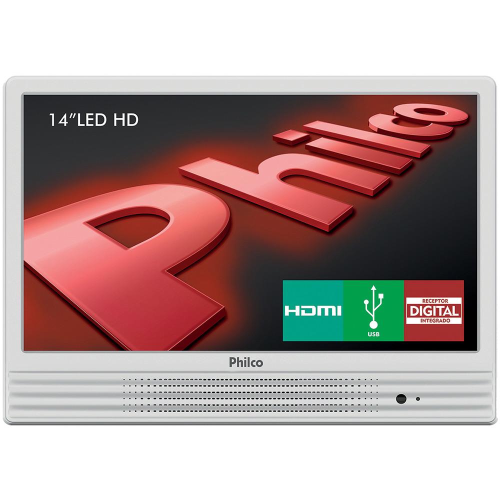 TV LED 14" Philco PH14E10DB HD Conversor Digital Integrado HDMI USB 60Hz - Branco é bom? Vale a pena?