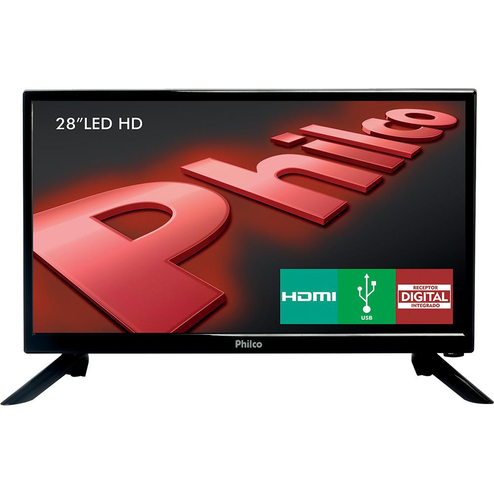 TV LED 28" Philco PH28N91D HD com Conversor Digital 1 USB 1 HDMI - Preta é bom? Vale a pena?
