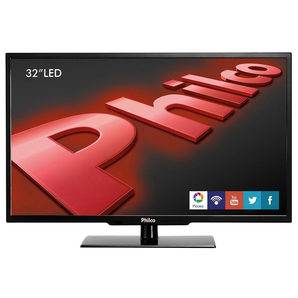 TV LED 32'' Philco PH32U20DSGW HD com Função Smart Conversor Digital 3 HDMI 1 USB Wi-Fi 60Hz é bom? Vale a pena?