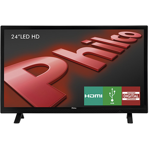 TV LED 24" Philco PH24E30 HD com Conversor Digital USB AV RF é bom? Vale a pena?