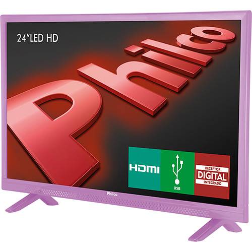 TV LED 24" PHILCO PH24E30DR HD com Conversor Digital 2 HDMI 1 USB 60Hz é bom? Vale a pena?