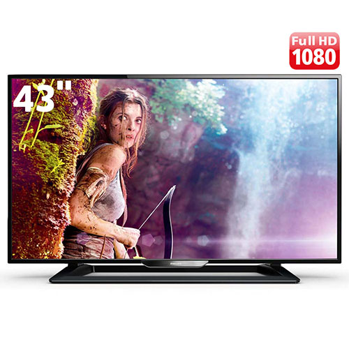 TV LED 43" Full HD Philips 43PFG5000/78 com Perfect Motion Rate 120Hz, Digital Crystal Clear, Entradas HDMI e Entrada USB é bom? Vale a pena?