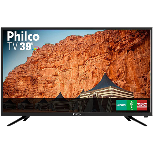 TV LED 39" Philco PTV39N91D HD com Conversor Digital 2 HDMI 2 USB Som Surround 60Hz Preta é bom? Vale a pena?