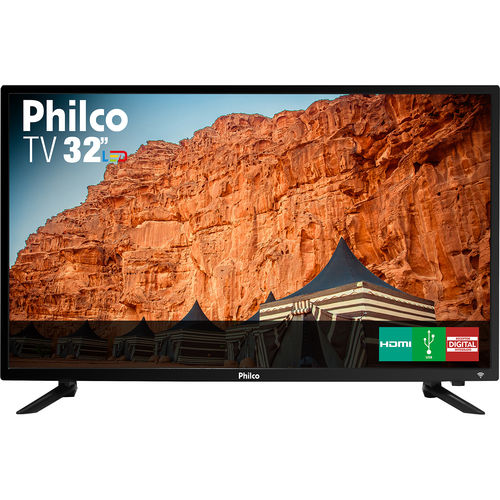 TV LED 32" Philco PTV32C30D HD com Conversor Digital 2 HDMI 1 USB 60Hz - Preta é bom? Vale a pena?
