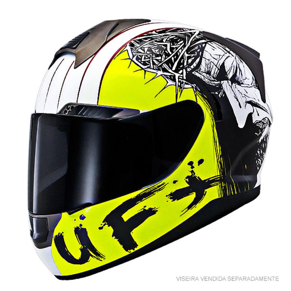 UFX Helmets Pro Tech Jesus Yellow é bom? Vale a pena?