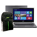 Ultrabook Acer M5-481PT-6851 com Intel Core I5 6GB 500GB 20GB SSD LED 14" Windows 8 + Mochila para Notebook é bom? Vale a pena?