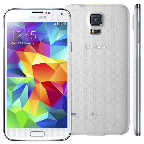 USADO: Galaxy S5 Duos Samsung 16GB Branco é bom? Vale a pena?