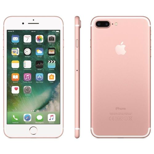 Usado: Iphone 7 Plus Apple 32gb Rosa é bom? Vale a pena?