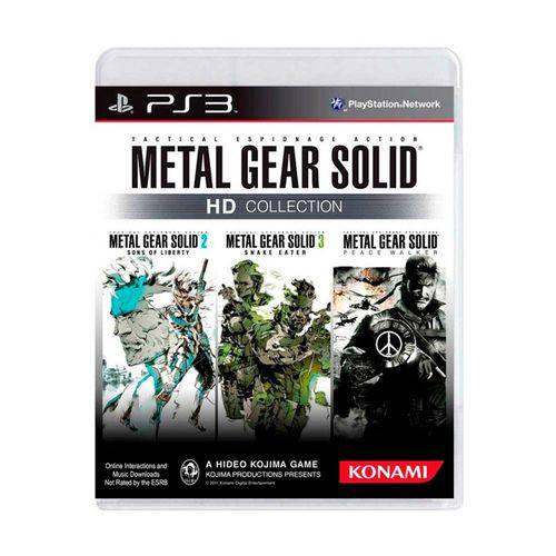 Usado: Jogo Metal Gear Solid HD Collection - Ps3 é bom? Vale a pena?
