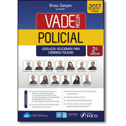 Vade Mecum Policial: Legislação Selecionada para Carreiras Policiais - 2017 é bom? Vale a pena?