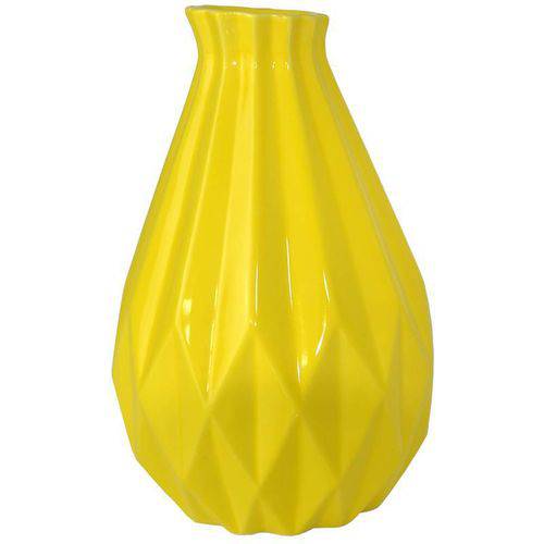 Vaso Decorativo de Cerâmica Grande Amarelo é bom? Vale a pena?