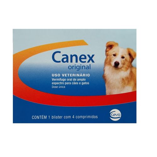 Vermífugo Ceva Canex Original para Cães - 4 Comprimidos é bom? Vale a pena?