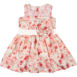 Vestido Infantil Carinhoso Rosas e Pedraria é bom? Vale a pena?