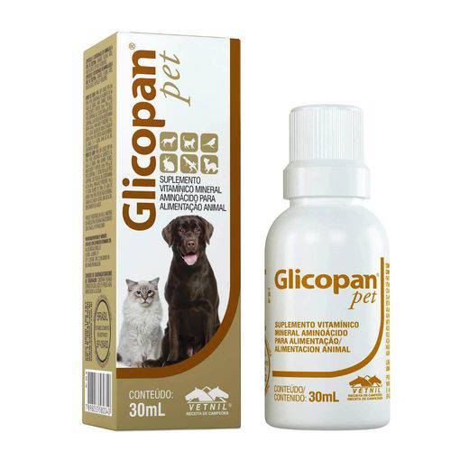 Vetnil Glicopan Pet 30ml - Complexo Vitamínico - Un é bom? Vale a pena?
