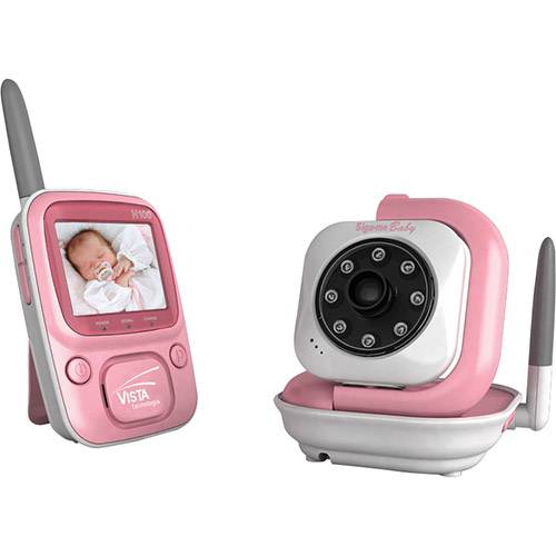 Vídeo Babá Eletrônica Digital Siga-me Baby 1 Tela Colorida 2,4" - 2400MHz - Rosa é bom? Vale a pena?