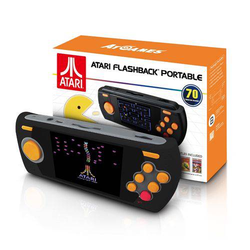 Video Game Portatil Atari com 70 Jogos Internos - Flashback é bom? Vale a pena?