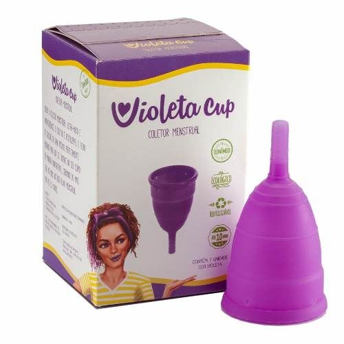 Violeta Cup, Coletor Mestrual Tipo B Roxo é bom? Vale a pena?