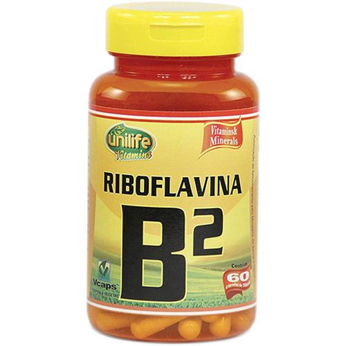 Vitamina B2 60 Cápsulas 500mg Riboflavina - Unilife é bom? Vale a pena?